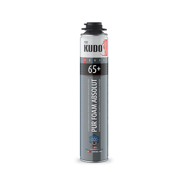 Пена полиуретановая монтажная KUDO PROFF 65+ARKTIKA